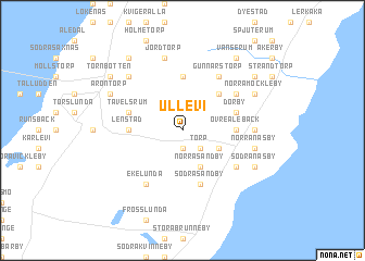 map of Ullevi