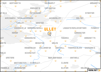 map of Ulley