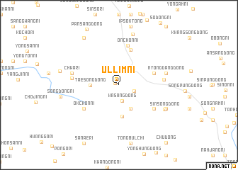 map of Ullim-ni