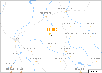 map of Ullina