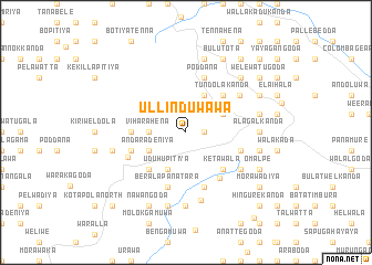 map of Ullinduwawa