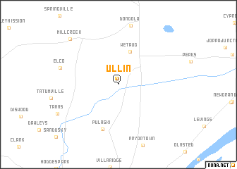 map of Ullin