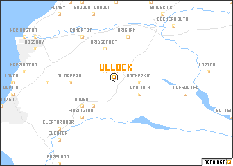 map of Ullock