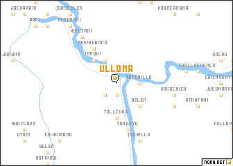 map of Ulloma