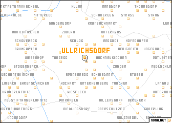 map of Ullrichsdorf