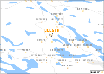 map of Ullsta