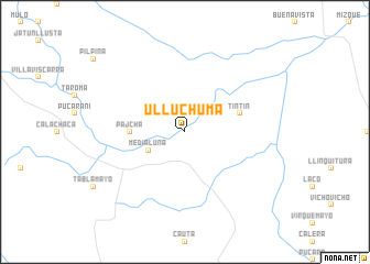 map of Ulluchuma