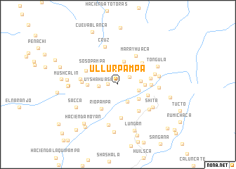 map of Ullurpampa