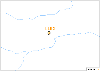 map of Ul\