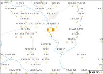 map of Ulmi