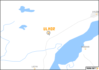 map of Ulmor