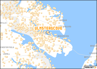 map of Ulmstead Cove