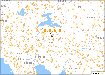 map of Ulmusan