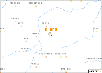 map of Uloda