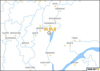 map of Ulolu