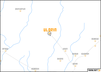 map of Ulorin