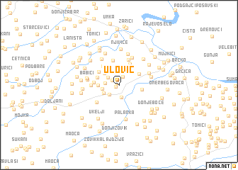 map of Ulović