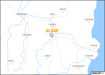 map of Ulowe