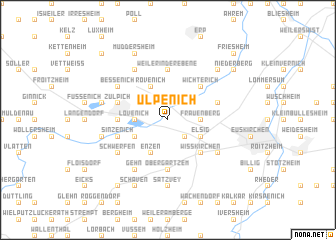 map of Ülpenich