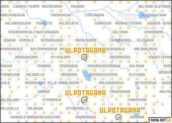 map of Ulpotagama