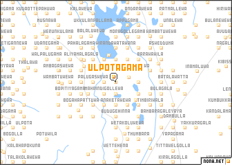 map of Ulpotagama