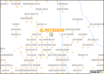 map of Ulpotagama