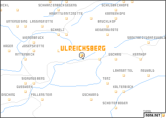 map of Ulreichsberg