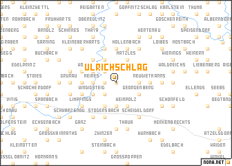 map of Ulrichschlag