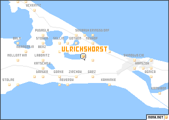 map of Ulrichshorst
