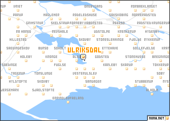 map of Ulriksdal