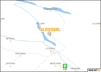 map of Ulriksdal