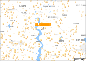 map of Ŭlsanmoe