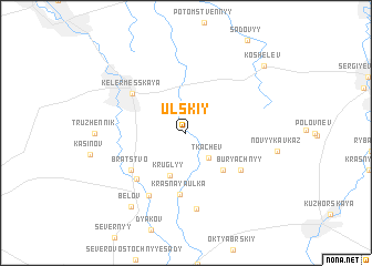 map of Ul\