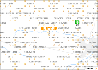 map of Ulstrup