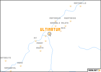 map of Ultimátum