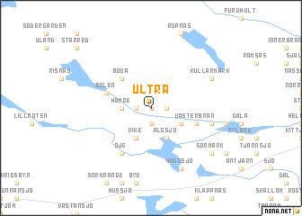 map of Ultrå