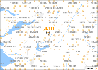 map of Ultti