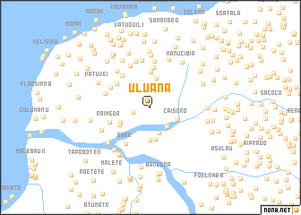 map of Uluana