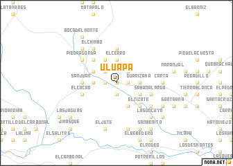 map of Uluapa