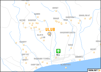 map of ‘Ulūb