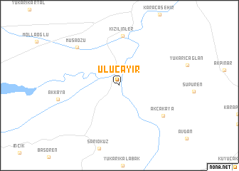 map of Uluçayır