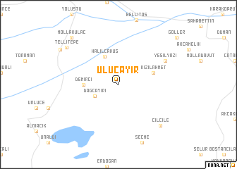 map of Uluçayır