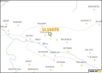 map of Uludere