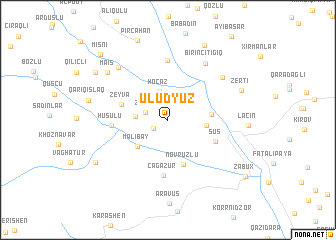 map of Uludyuz