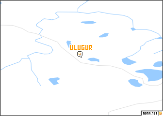 map of Ulugur