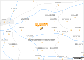 map of Ulukapı