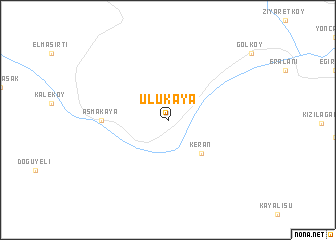 map of Ulukaya