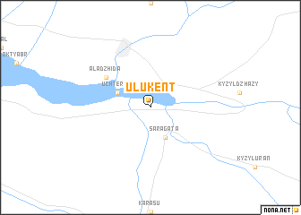 map of Ulukent