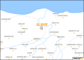 map of Ulukır