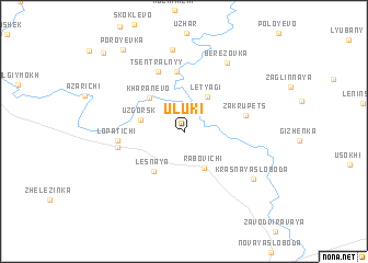 map of Uluki